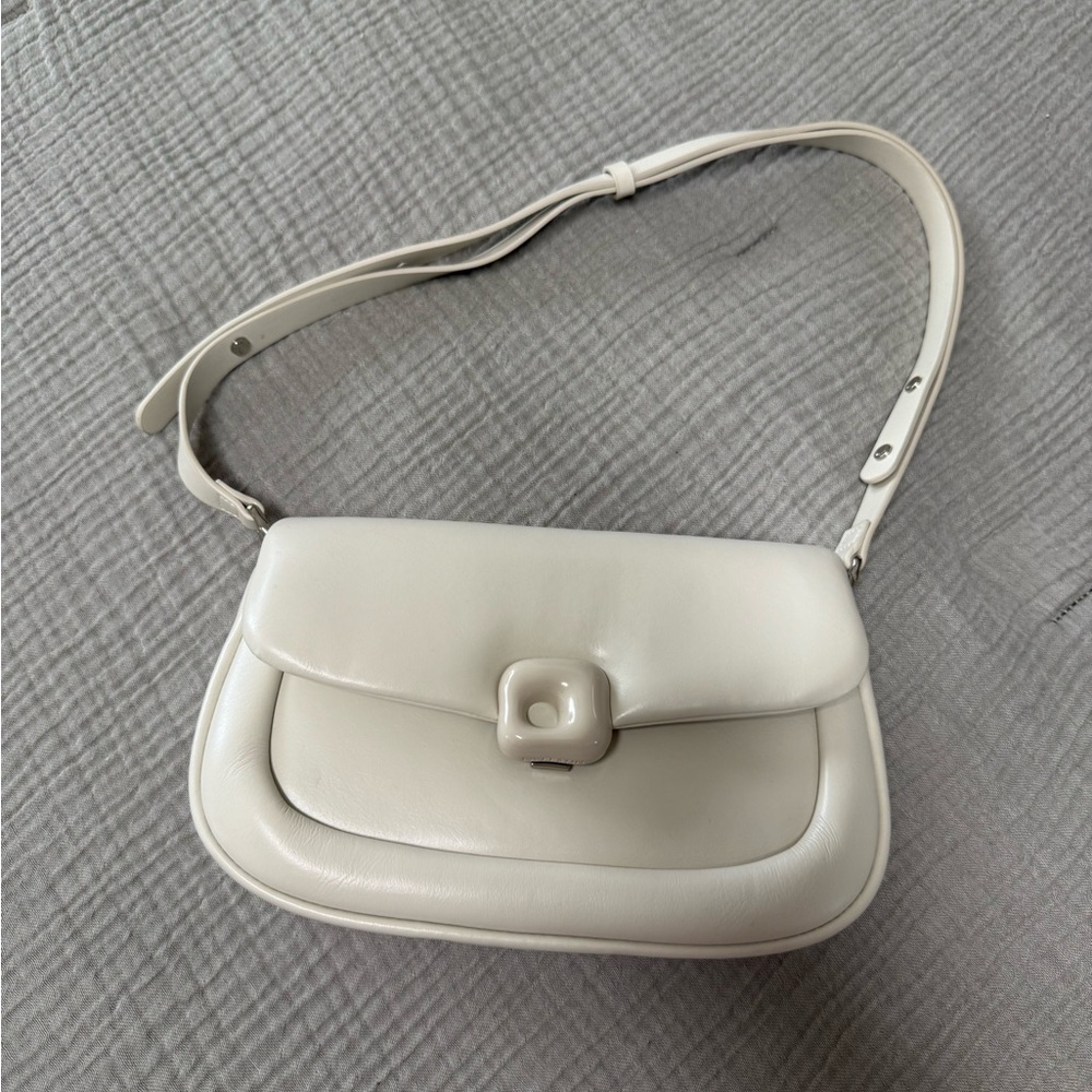 La Festin Ivory Shoulder Bag